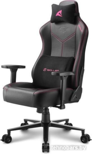 Кресло Sharkoon Skiller SGS30 (черно-розовый) фото 4