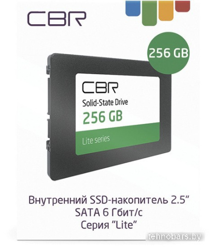 SSD CBR Lite 256GB SSD-256GB-2.5-LT22 фото 5