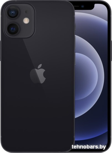 Смартфон Apple iPhone 12 mini 128GB (черный) фото 3