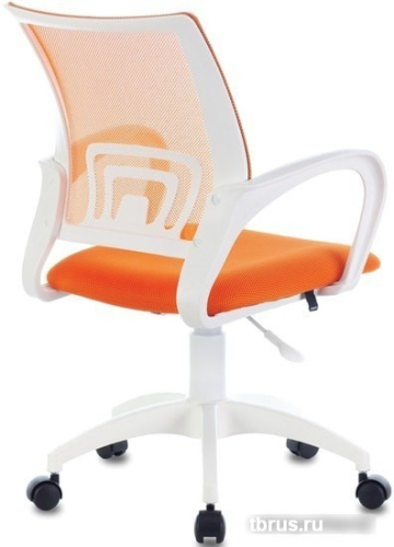 Кресло Brabix Fly MG-396W (белый/оранжевый) фото 6