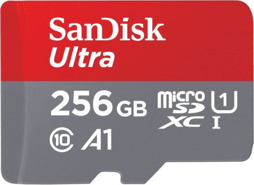 Карта памяти SanDisk Ultra SDSQUA4-256G-GN6MA microSDXC 256GB (с адаптером) фото 4