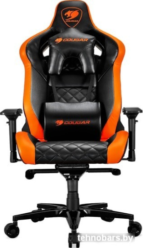Кресло Cougar Armor Titan (черный/оранжевый) фото 3