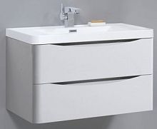 BelBagno Тумба под умывальник Ancona-N-1000-2C-SO-BL (bianco lucido)