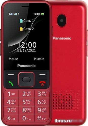 Мобильный телефон Panasonic KX-TF200RU (красный) фото 3