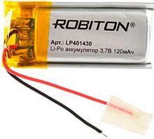 Аккумуляторы Robiton LP401430 120 mAh 1 шт