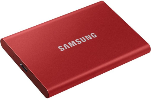 Внешний накопитель Samsung T7 2TB (красный) фото 6