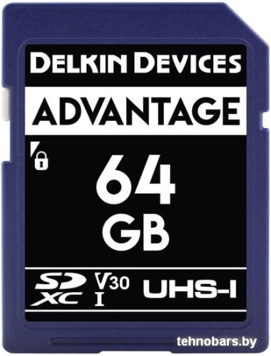Карта памяти Delkin Devices SDXC Advantage UHS-I 64GB фото 3