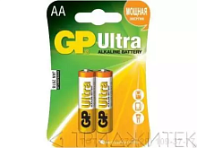 Батарейка (элемент питания) GP Alkaline Ultra AA, LR6/15AU, 1 штука