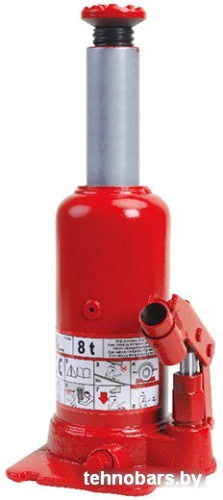 Бутылочный домкрат Big Red TF0808 8т фото 3