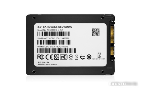 SSD A-Data Ultimate SU800 512GB [ASU800SS-512GT-C] фото 7
