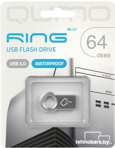 USB Flash QUMO Ring 3.0 64GB фото 5