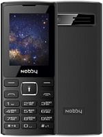 Мобильный телефон Nobby 210 (черный/серый)