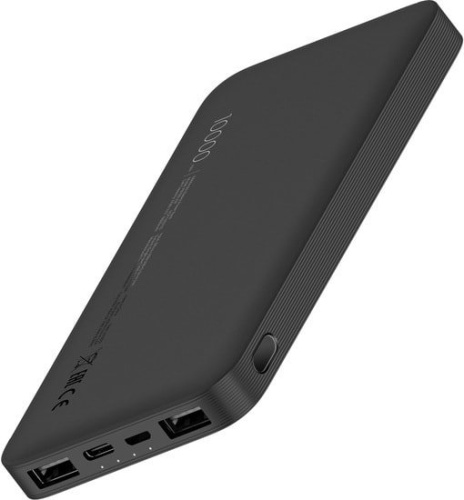 Портативное зарядное устройство Xiaomi Redmi Power Bank 10000mAh (черный) фото 5