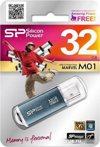 USB Flash Silicon-Power Marvel M01 32GB (SP032GBUF3M01V1B) фото 6