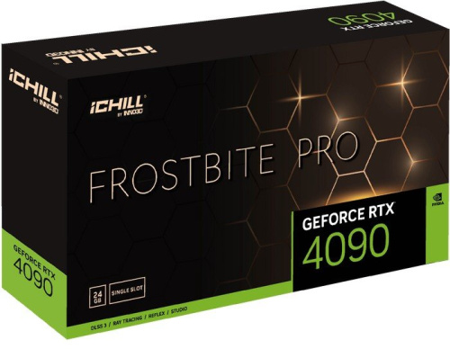 Видеокарта Inno3D GeForce RTX 4090 iChill Frostbite Pro C4090-246X-1833FBP фото 5