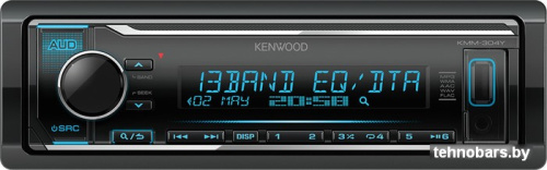 USB-магнитола Kenwood KMM-304Y фото 3