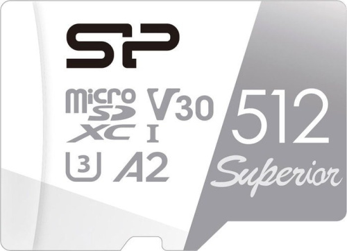 Карта памяти Silicon-Power Superior microSDXC SP512GBSTXDA2V20SP 512GB (с адаптером) фото 4