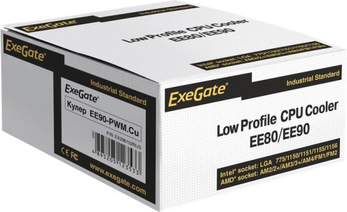 Кулер для процессора ExeGate EE90-PWM.Cu EX286152RUS фото 7