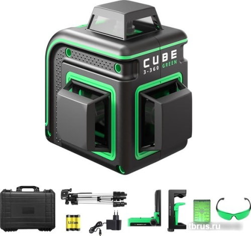 Лазерный нивелир ADA Instruments Cube 3-360 Green Ultimate Edition A00569 фото 3