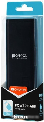 Портативное зарядное устройство Canyon CNE-CPB05B фото 6