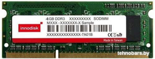 Оперативная память Innodisk 8GB DDR3 SODIMM PC4-12800 M3S0-8GSSD4PC фото 3