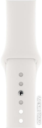 Ремешок Apple спортивный 40 мм (белый) MTP52ZM фото 5