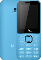Кнопочный телефон F+ F240L (голубой)