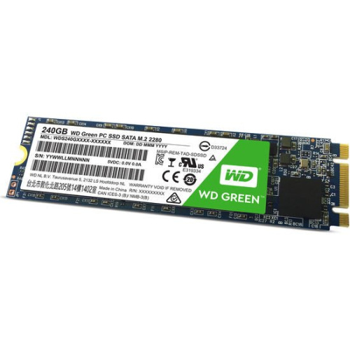 SSD WD Green M.2 2280 240GB [WDS240G1G0B] фото 4