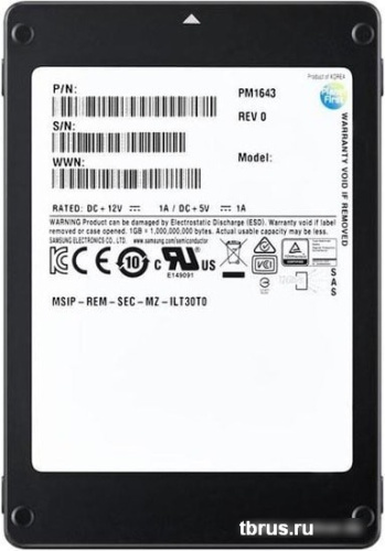 SSD Samsung PM1643a 7.68TB MZILT7T6HALA-00007 фото 3