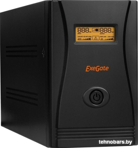 Источник бесперебойного питания ExeGate SpecialPro Smart LLB-2000.LCD.AVR.C13.RJ.USB фото 3