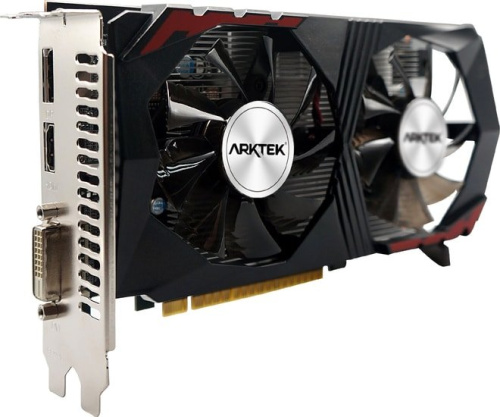 Видеокарта Arktek Geforce GTX 1050 Ti 4GB GDDR5 AKN1050TiD5S4GH1 фото 3