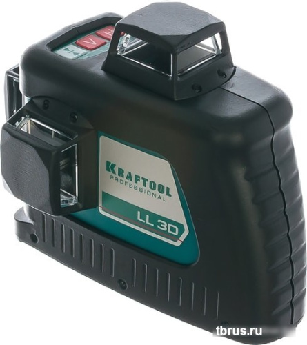 Лазерный нивелир KRAFTOOL LL-3D-2 34640-4 (с держателем и детектором) фото 3