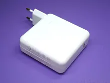 Блок питания (сетевой адаптер) для ноутбуков MacBook 87W USB Type-C, без кабеля, (оригинал)