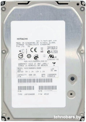 Жесткий диск Hitachi Ultrastar 15K600 600GB (HUS156060VLS600) фото 3