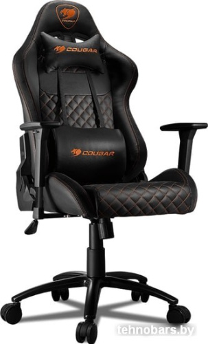 Кресло Cougar Rampart (черный/оранжевый) фото 5