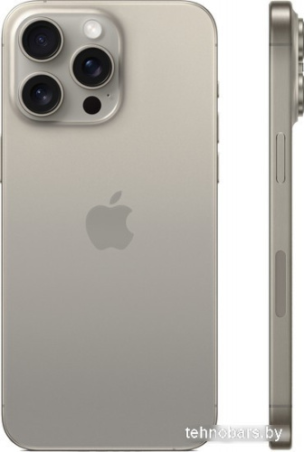 Смартфон Apple iPhone 15 Pro Max 256GB (природный титан) фото 4