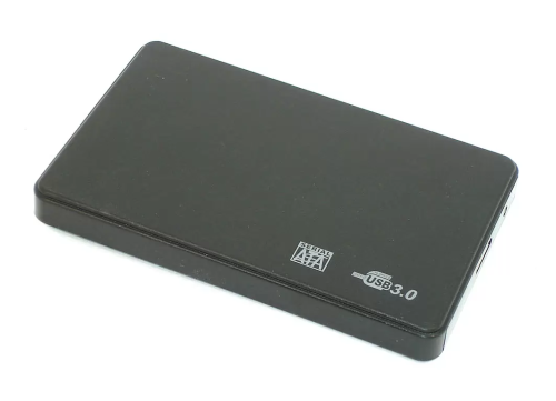 Бокс для жесткого диска 2,5" пластиковый USB 3.0 DM-2508 черный