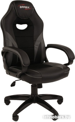 Кресло Brabix GM-161 (черный/серый) фото 3