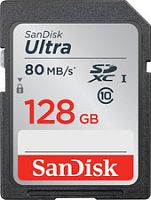 Карта памяти SanDisk SDXC (Class 10) 128GB [SDSDUNC-128G-GN6IN]