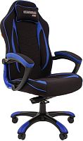 Кресло CHAIRMAN Game 28 (черный/синий)