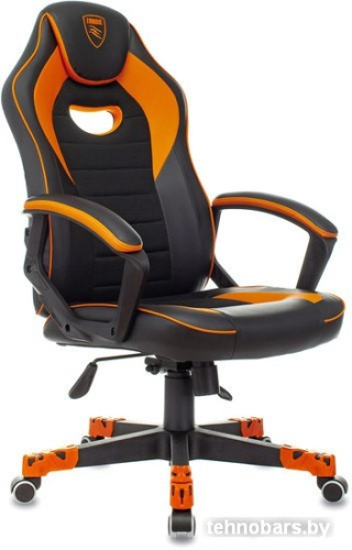 Кресло Zombie Game 16 (черный/оранжевый) фото 3