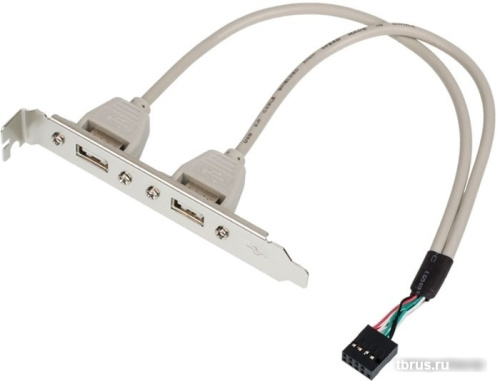 Планка ATcom USB Type-A x2 - 9-pin AT5257 фото 3