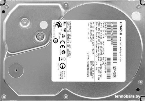 Жесткий диск Hitachi Deskstar 7K1000.C 1TB HDS721010CLA632 фото 3