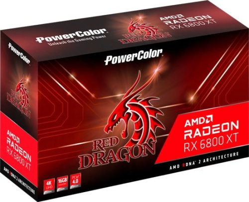 Видеокарта PowerColor Red Dragon Radeon RX 6800 XT OC 16GB GDDR6 фото 5