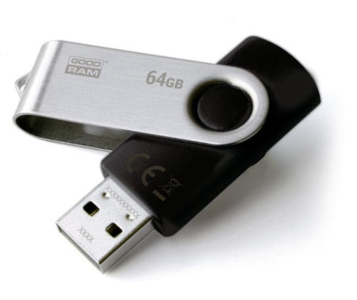 USB Flash GOODRAM UTS2 64GB (черный) [UTS2-0640K0R11] фото 4