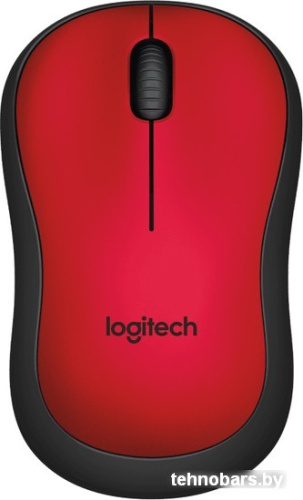 Мышь Logitech M221 (красный/черный) фото 3