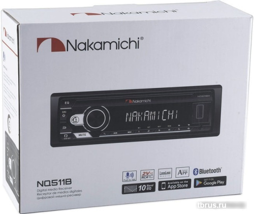 USB-магнитола Nakamichi NQ511BR фото 6
