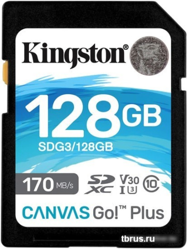 Карта памяти Kingston Canvas Go! Plus SDXC 128GB фото 3