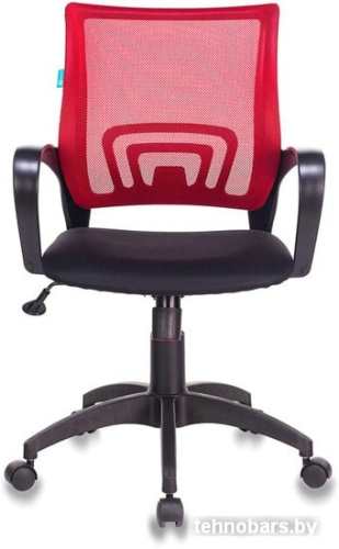 Кресло Бюрократ CH-695N/R/TW-11 (черный/красный) фото 4