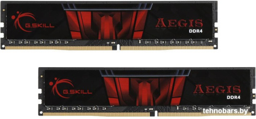 Оперативная память G.Skill Aegis 2x8GB DDR4 PC4-24000 F4-3000C16D-16GISB фото 3